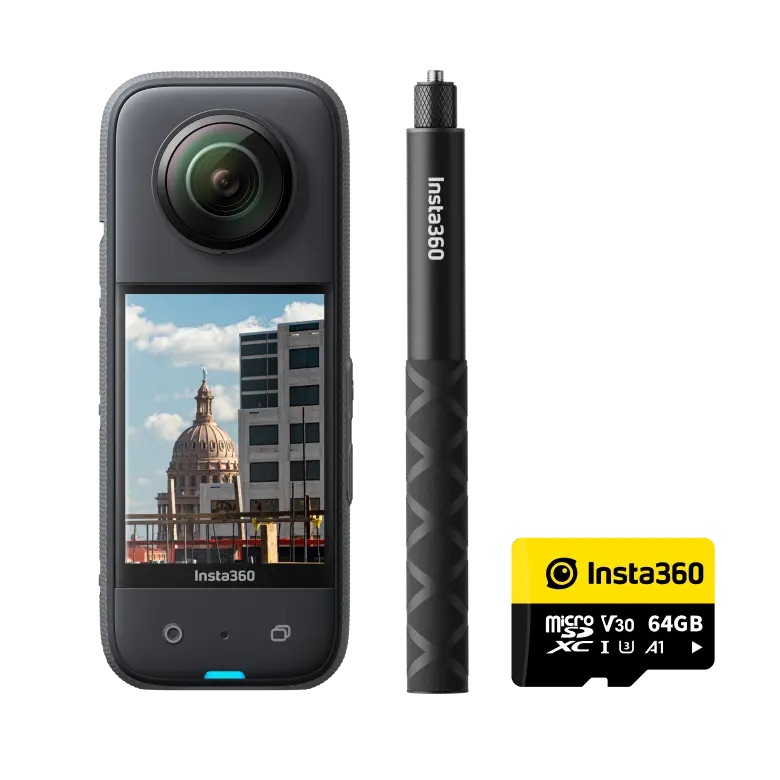 楽天市場】Insta360 X3 114cm自撮り棒キット |あす楽 360度カメラ