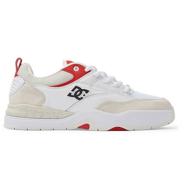 【DC Shoe】ASCEND S 色合い：white/red(WRD) ディーシー シューズ 靴 スニーカー 滑るゲーム盤 スケボー  SKATEBOARD SHOES