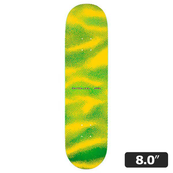 【APRIL】Rayssa Leal STATIC 8.0インチ　エイプリル デッキ スケートボード スケボー SKATEBOARD DECK｜スケートボードSHOPインスタント