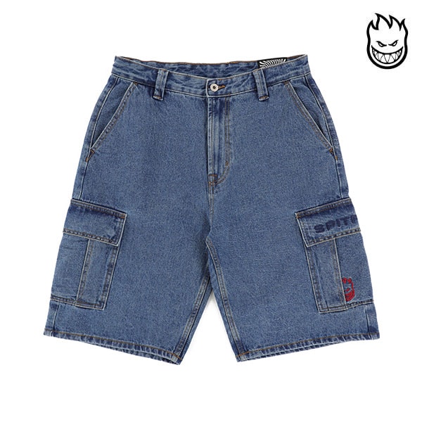 【SPITFIRE】CLASSIC '87 DENIM CARGO SHORTS スピットファイアー ショートパンツ ショーツ デニム パンツ スケートボード スケボー SKATEBOARD｜スケートボードSHOPインスタント
