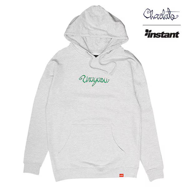 【CHOCOLATE×instant】FLIP THE SCRIPT HOOD URAYASU インスタント チョコレート パーカー スケートボード スケボー SKATEBOARD|スケートボードSHOPインスタント