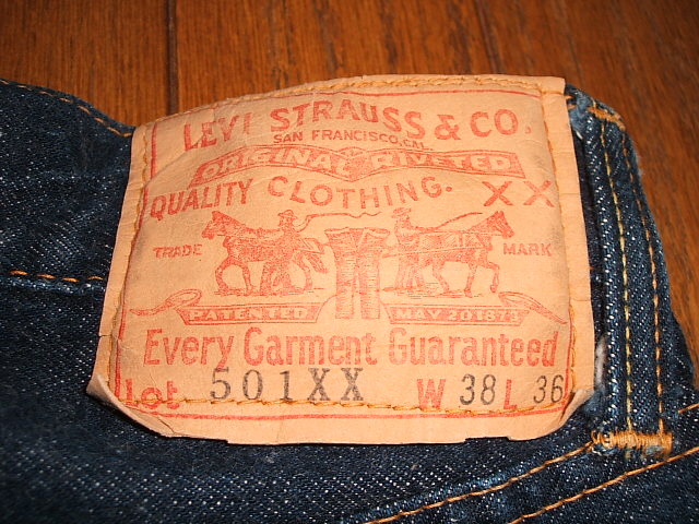 identifying vintage levis