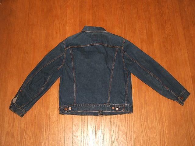 1960's levis denim jacket