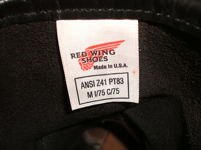 【楽天市場】RED WING(レッドウィング) Lot 2268 エンジニアブーツ PT83 プリント羽タグ サイド刻印入り 1991年製