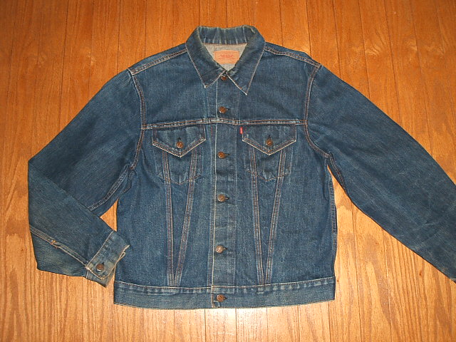 1960's levis denim jacket