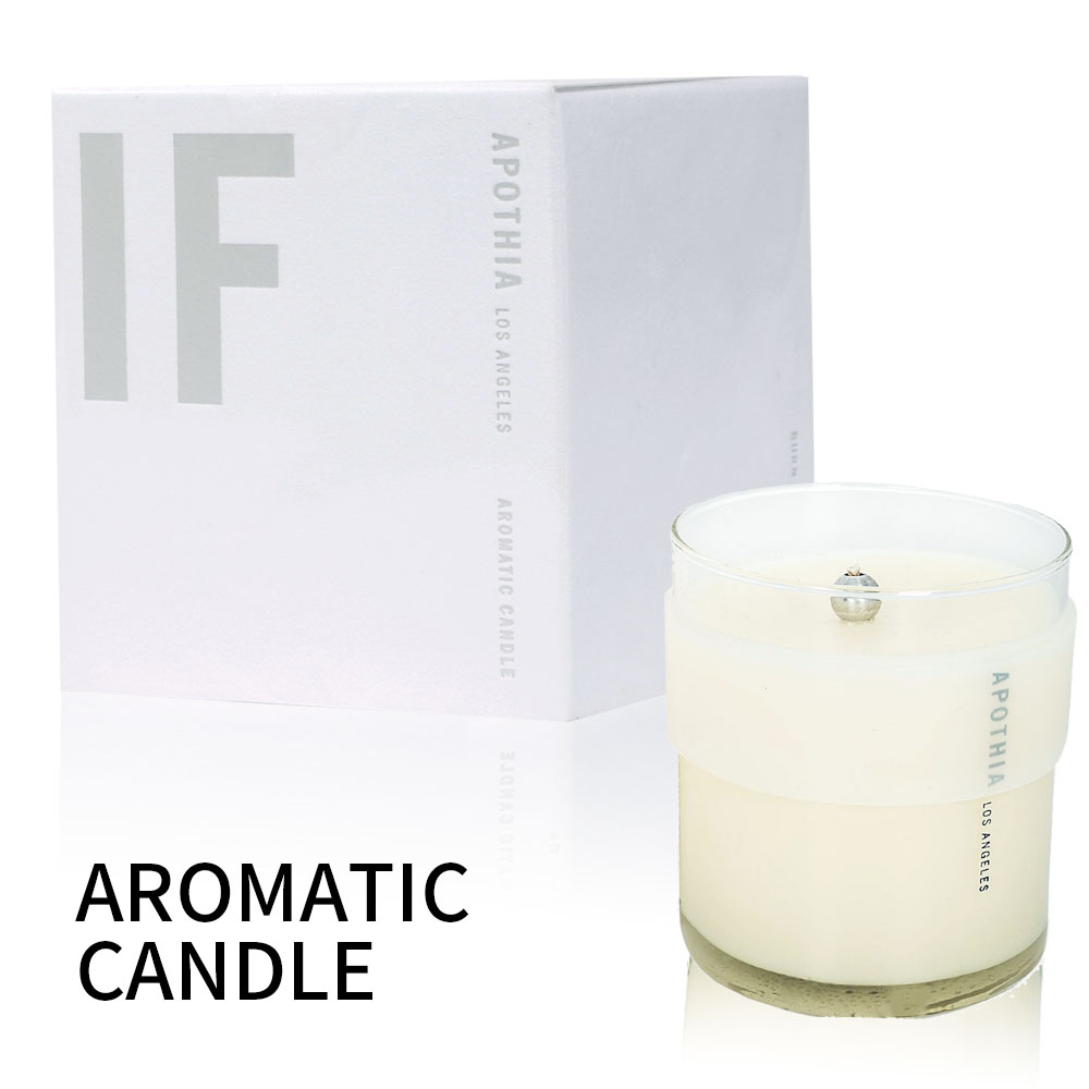 【レビュー特典】Apothia Los Angeles アポーシア ロサンゼルス IF イフ アロマティック キャンドル AROMATIC CANDLE ルームフレグランス インテリア アロマ 匂い アロマキャンドル アロマオイル