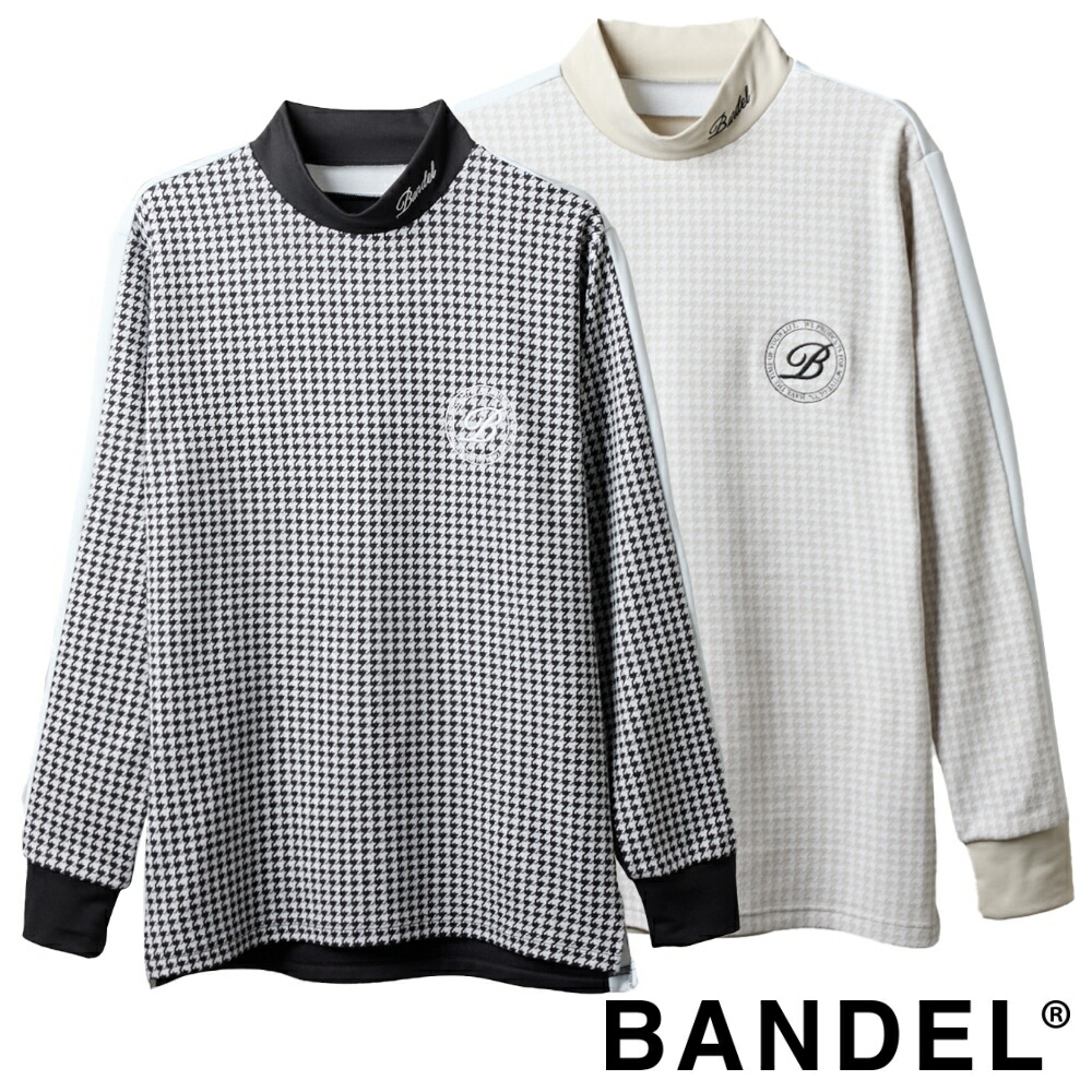 楽天市場】【レビュー特典】BANDEL GOLF モックネック 長袖