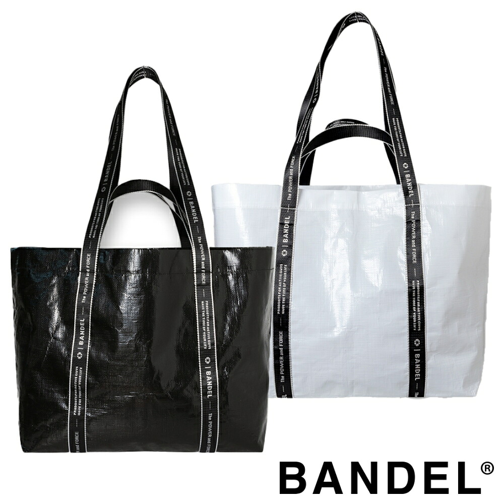 【レビュー特典】BANDEL GOLF バンデルゴルフ WATERPROOF BIGGER TOTE BAG BGA-4SBGTT トート 高耐久 防塵 軽量 ブラック ホワイト カートバッグ 軽量 大きめ 耐久性 高強度