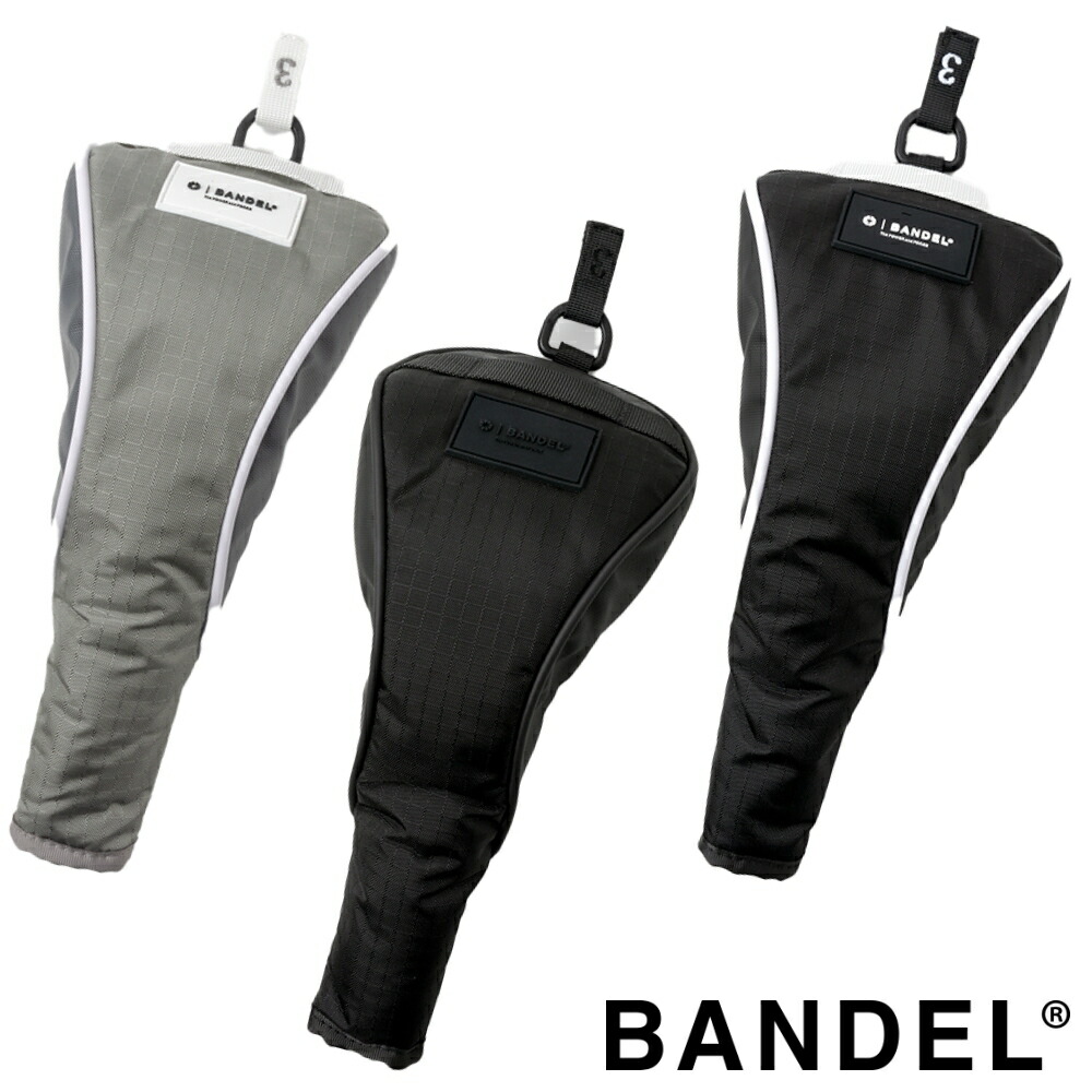 【ﾏﾗｿﾝ10％割】【レビュー特典】BANDEL GOLF バンデルゴルフ RIPSTOP MAGTECH HEADCOVER FW BGJ-4SHCF ヘッドカバー フェアウェイウッド用 マグネット式 ブラック×ブラック ブラック×ホワイト グレー×ホワイト ゴルフクラブ