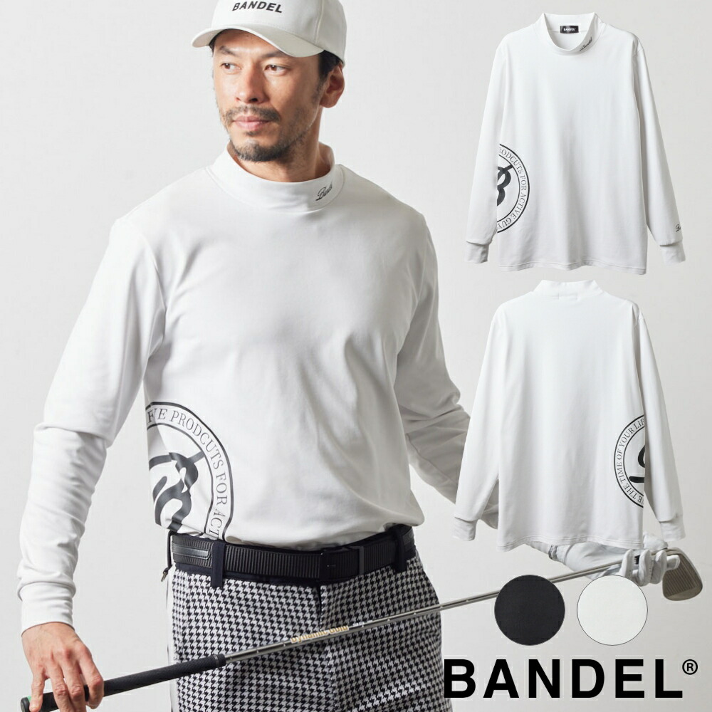楽天市場】【レビュー特典】BANDEL GOLF モックネック 長袖