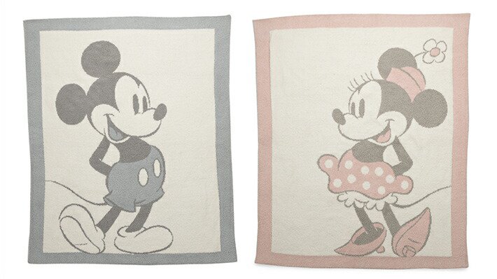 Barefoot Dreams ベアフットドリームス Vintage ソファ Disney Baby Blanket ヴィンテージ ディズニー ベビーブランケットブランケット ヴィンテージ ディズニー 赤ちゃん 赤ちゃん 子供 毛布 ひざ掛け ソファ 掛け布団 Instore インストアヴィンテージスタイル ジャ