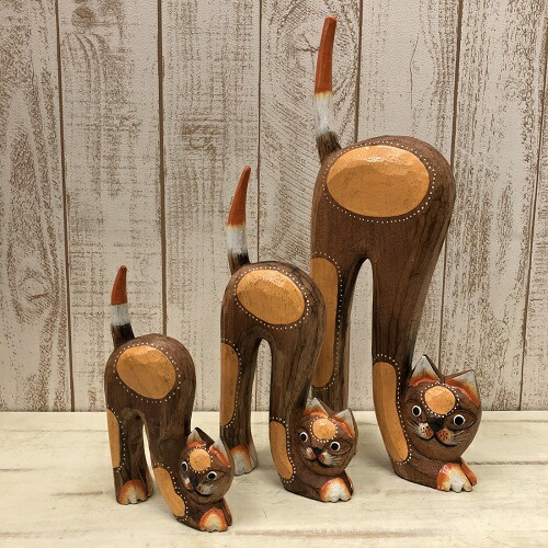 楽天市場】【工芸品】木彫り置物「三匹のマンタ」木製品 木製オブジェ