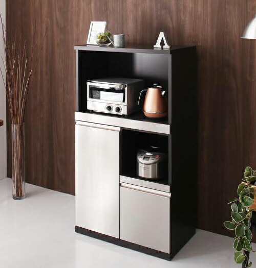 日本製 レンジボード 幅116cm 楽天市場】食器棚 116の通販