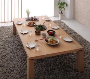 【楽天市場】【20日12時～誰でも全品P5倍】こたつテーブル 和モダンデザインこたつテーブル 5尺長方形(90×150cm)：インテローグ