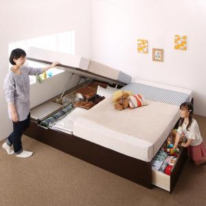 セミダブルベットフレーム 収納付き 組み立て式 楽天市場】【組立設置付】収納付きベッド シングルベッド