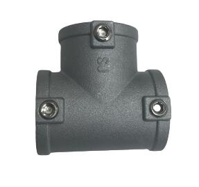 SジョイントT型 φ25用 20個セット | ジョイント パイプジョイント パイプ 金具 工具 工事 建設資材 建設用 工事用品 工事現場 建築金具 建築工具 ジョイント金具 室内 錆びにくい メッキ加工 メッキ 建築現場 道具 作業 現場