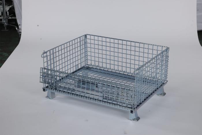 【法人・個人事業主様限定】メッシュパレット (外寸:1000×800×510) sin-02-010 | パレット メッシュボックス メッシュかご メッシュカゴ 網パレット 網ボックス ボックス かご カゴ メッシュ 網 金網