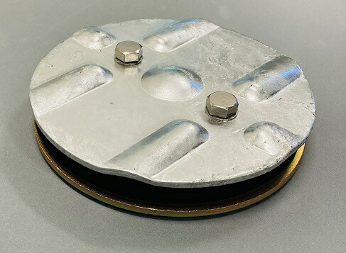 楽天市場】敷鉄板のズレ防止金物 アイアンマン2 5個セット アラオ