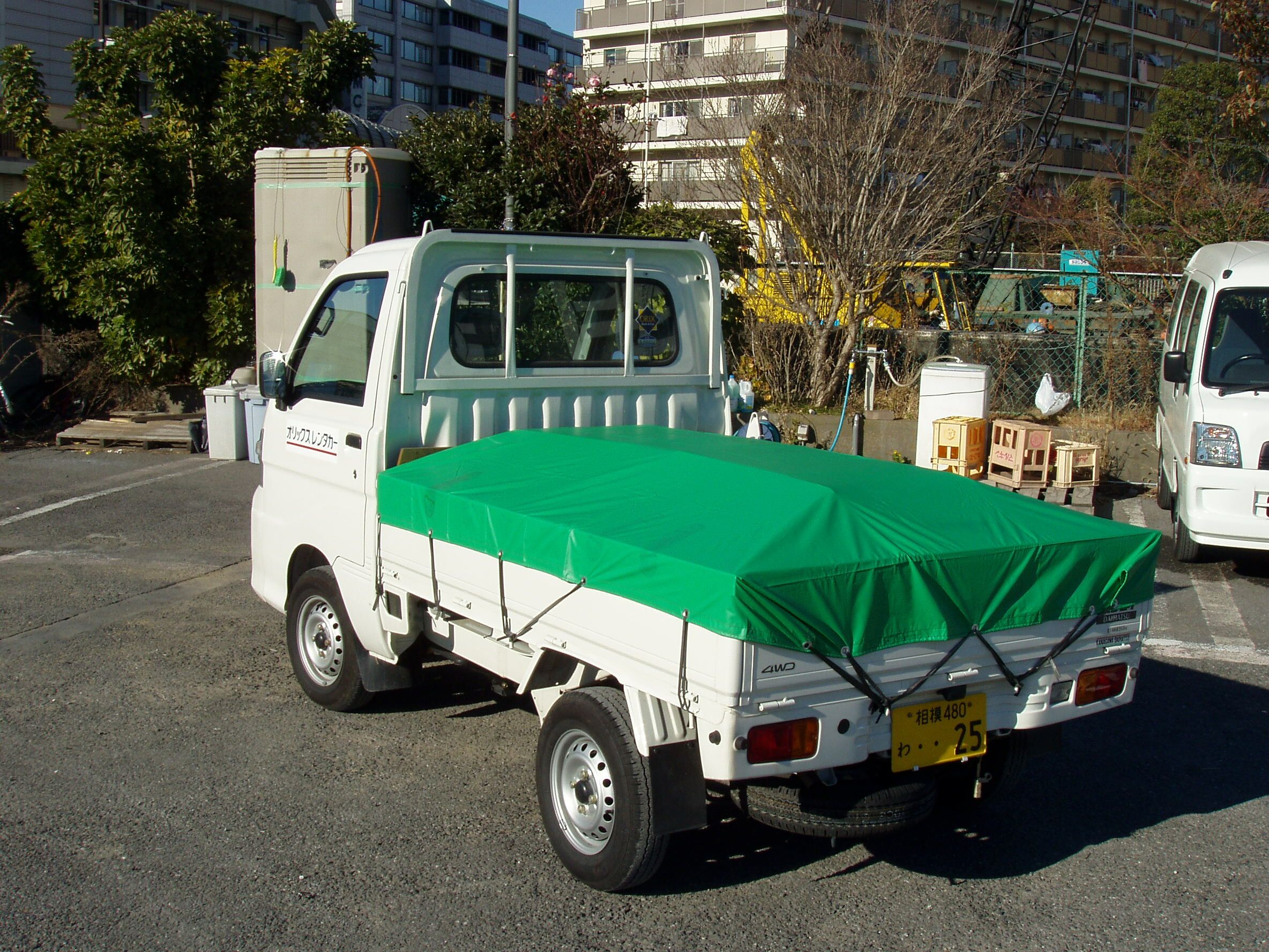 貨物自動車居敷き ターポリン 3.0ｍ×4.5ｍ（ハトメ・ぺ毛布付） | 貨物自動車 荷台 居敷き 貨物自動車装置 荷台取りまかなう 貨物自動車用荷台居敷き 小型貨物自動車 添え物 か―装置 鉄道車両グッズ 助けになる グッズ 車装置 貨物自動車荷台居敷き