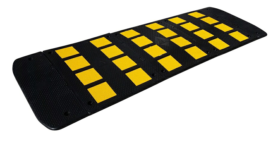減速くん Type3 【2.8mセット】 |ゴム製 路面 減速帯 道路 スピード 減速 スピード防止帯 スピードハンプ 安全用品 保安用品 安全 保安 保安安全用品|インターショップ