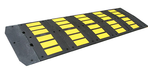 減速度くん Type2 【3m仕掛ける】 |天然ゴム製 路面 減速度帯 通い路 す早さ 減速度 す早さ押しとどめる帯 スピードハンプ 安全性のある備品 保安備品 安全性のある 保安 保安安全性のある備品