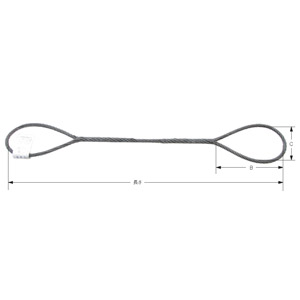大洋製器工業 JIS玉掛ワイヤO/O18×4m 【3291358】 | 玉掛けワイヤー 玉掛け ワイヤー 玉掛け用具 玉掛け作業 荷役作業 土木建築 土木工事 建築工事 建設工事 ワイヤロープ ワイヤーロープ 吊り上げ 吊り作業 吊り荷作業 玉掛ワ