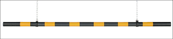 866-28B ◎高さ制限バー 黄・黒 | 軽量 立体駐車場 高さ 車 くるま 駐車場 ワンタッチ 標識 車両 安全用品 安全ポール 樹脂 制限 車高制限 車高 自動車 トラック 乗用車