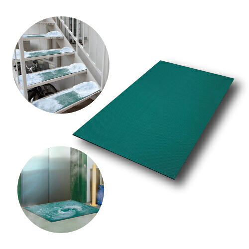 ユニット ポルカサンド 900 × 1200 × 10mm wt-132 | 滑り止めマット 滑り止め マット 事故防止 除雪 防寒対策 防寒グッズ 凍結 凍結防止 凍結対策 転倒防止 転倒防止マット 階段 雪 屋外 ゴ