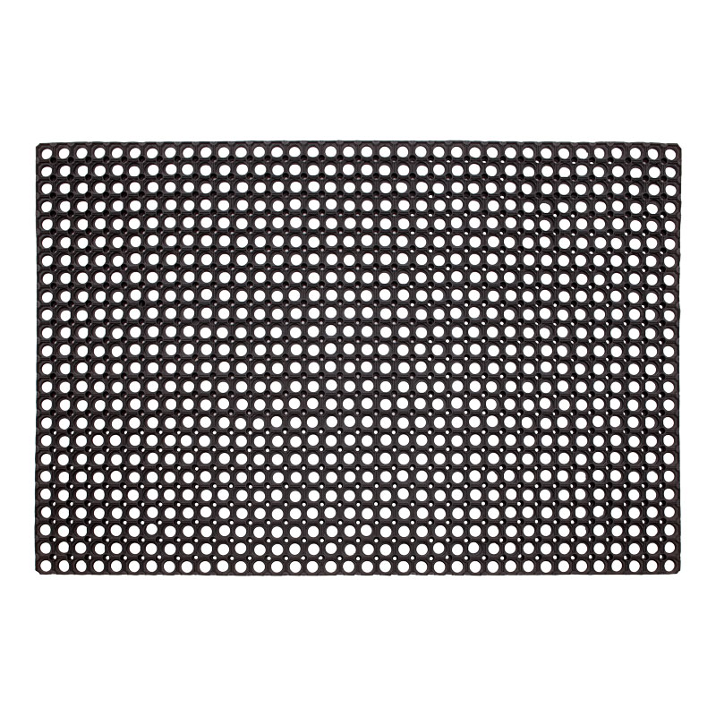 ユニット 有孔ラバーマット 1000 &times; 1500 &times; 22ｍｍ wt-163-3 | ゴムマット ラバーマット ラバー マット 泥落としマット 屋外 雪 滑り止め すべり止め 滑り止めマット 玄関 泥落とし 玄関マット｜インターショップ 8,815円