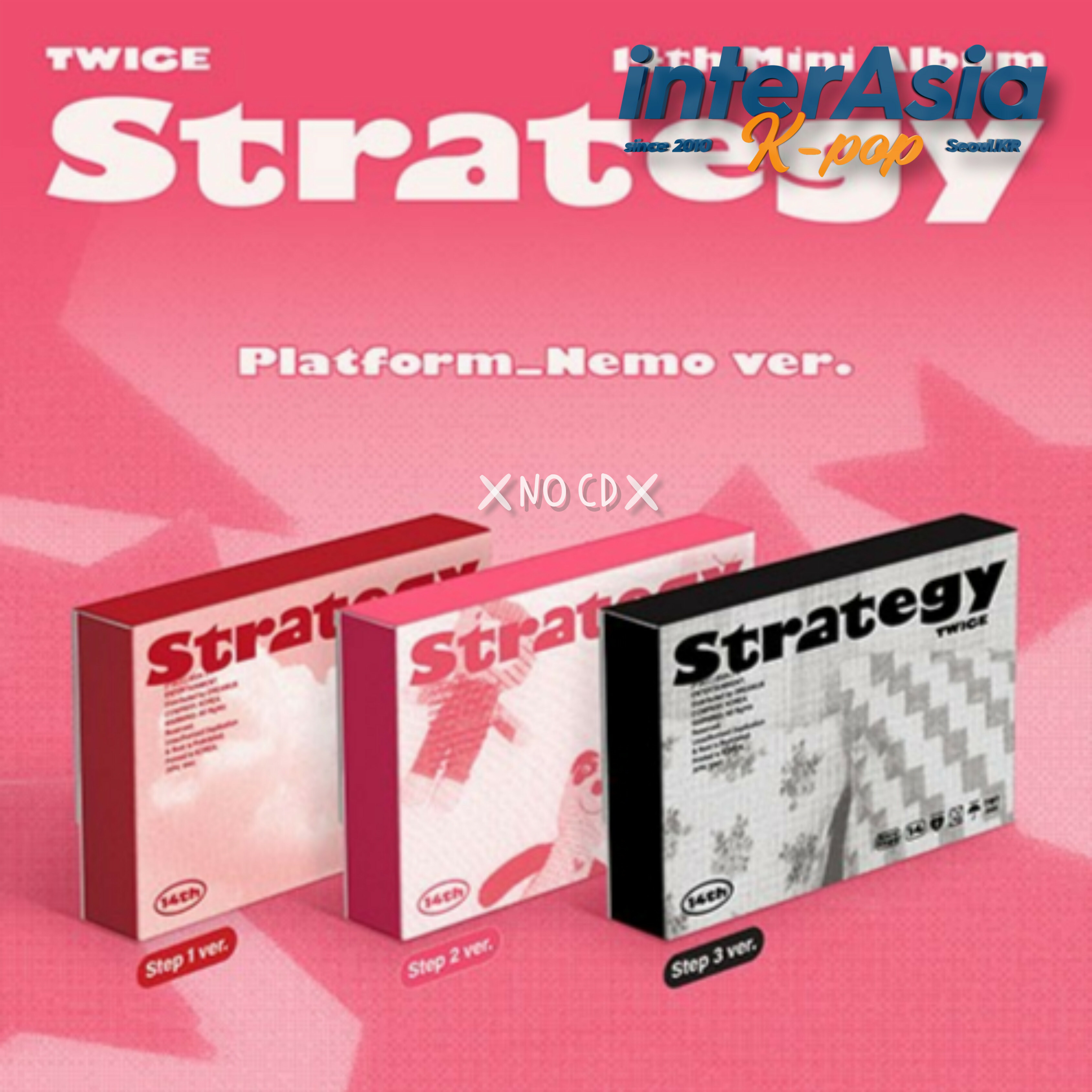 Amazon.com: TWICE STRATEGY 14th Mini Album with Tracking