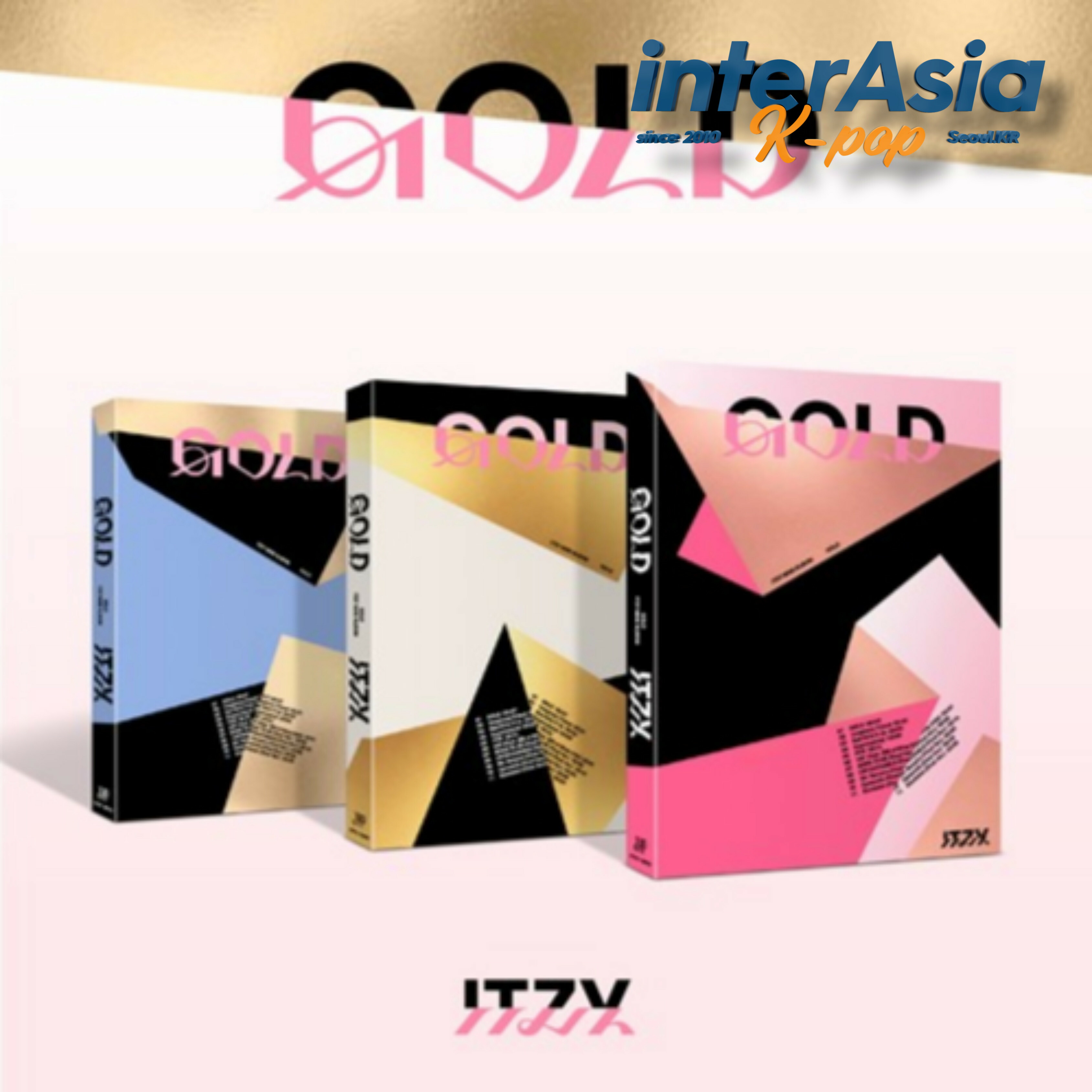 楽天市場】ITZY アルバム GOLD 韓国チャート反映【送料無料