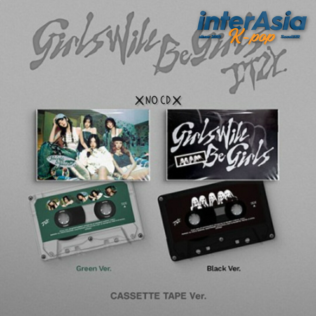 楽天市場】【JYP.WITHMUU特典選択】 ITZY - GIRLS WILL BE GIRLS