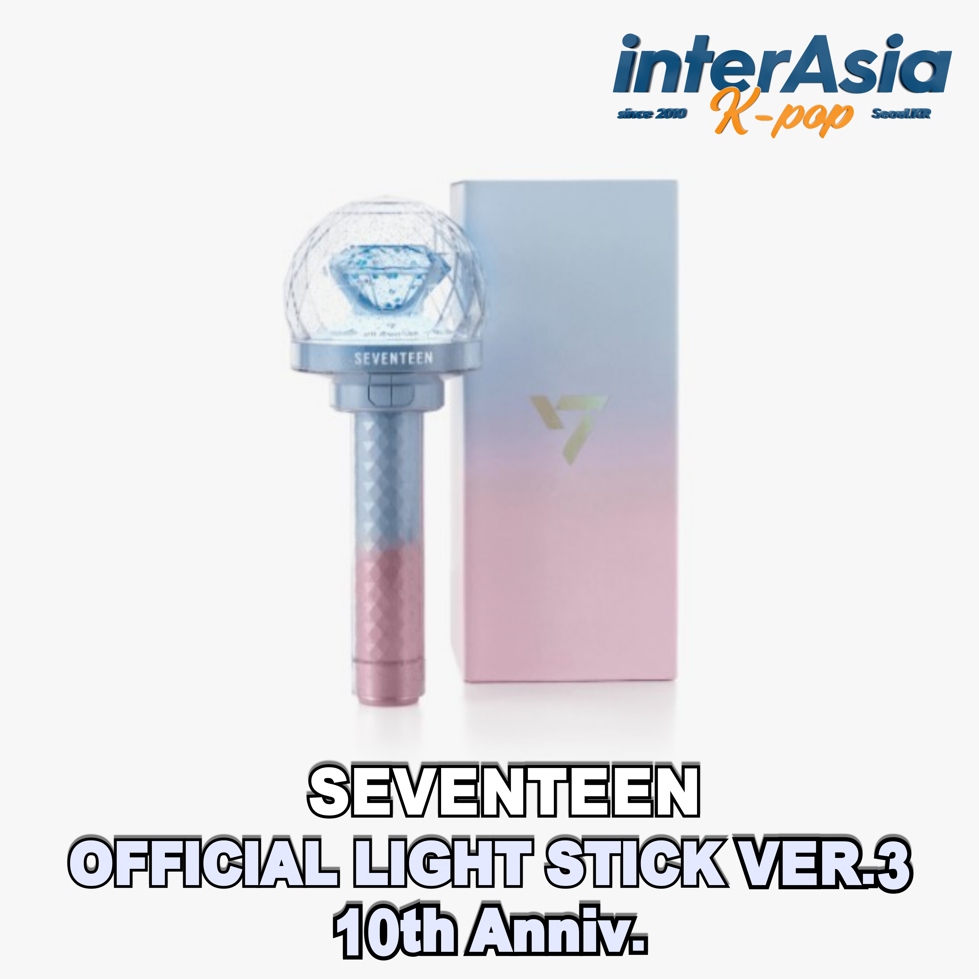 SEVENTEEN 公式 ペンライト 公式ペンライト] SEVENTEEN - OFFICIAL LIGHT STICK VER.2