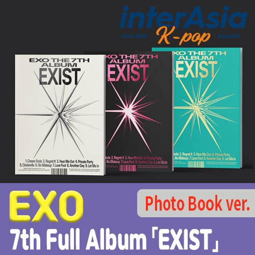 楽天市場】☆interAsia特典☆3種ランダム☆ EXO - 7th Full Album