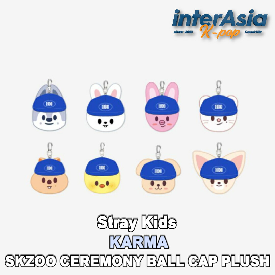 楽天市場】Stray Kids - 【KARMA】 SKZOO YINYANG KEYRING 公式グッズ
