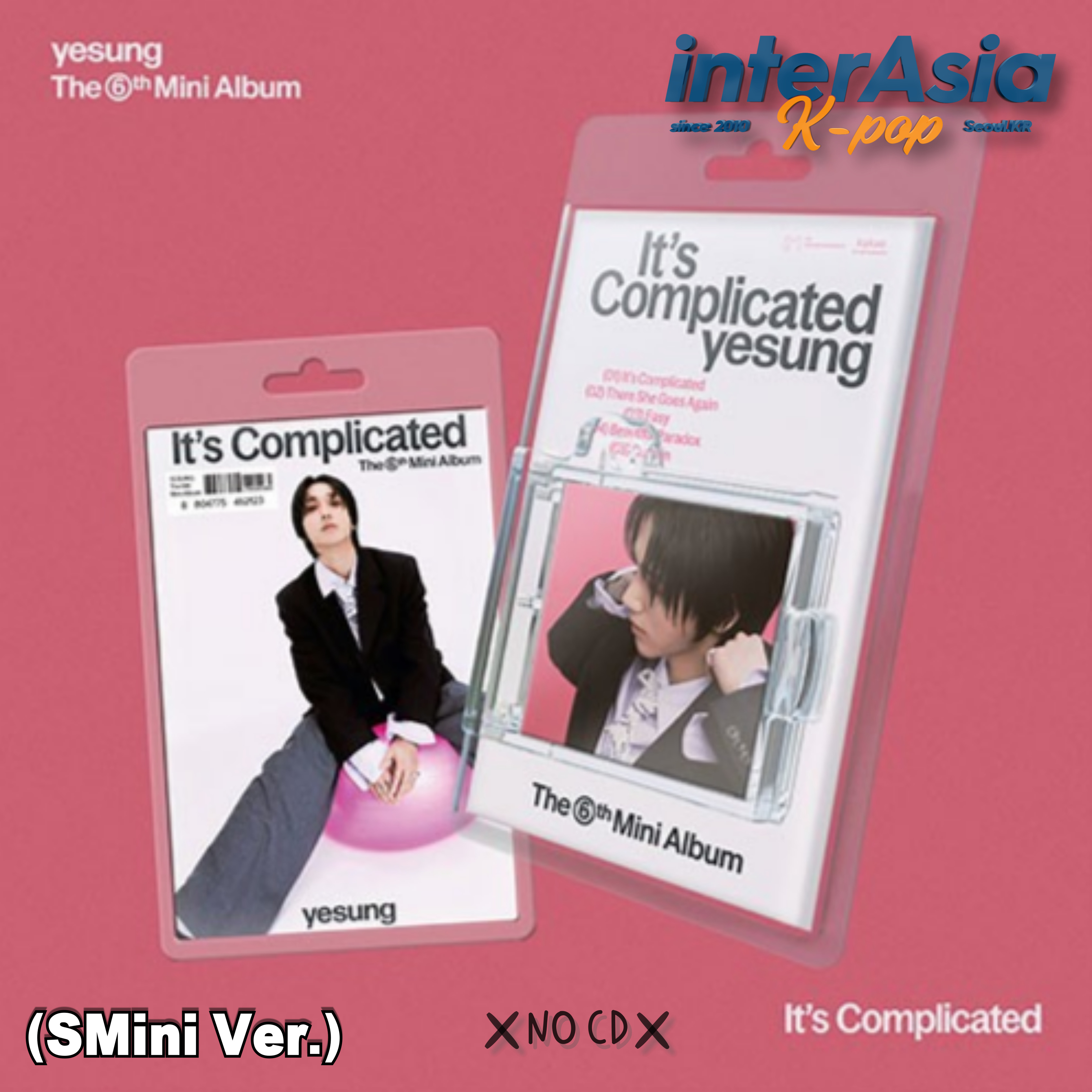 楽天市場】YESUNG - The 6th Mini Album 「It's Complicated