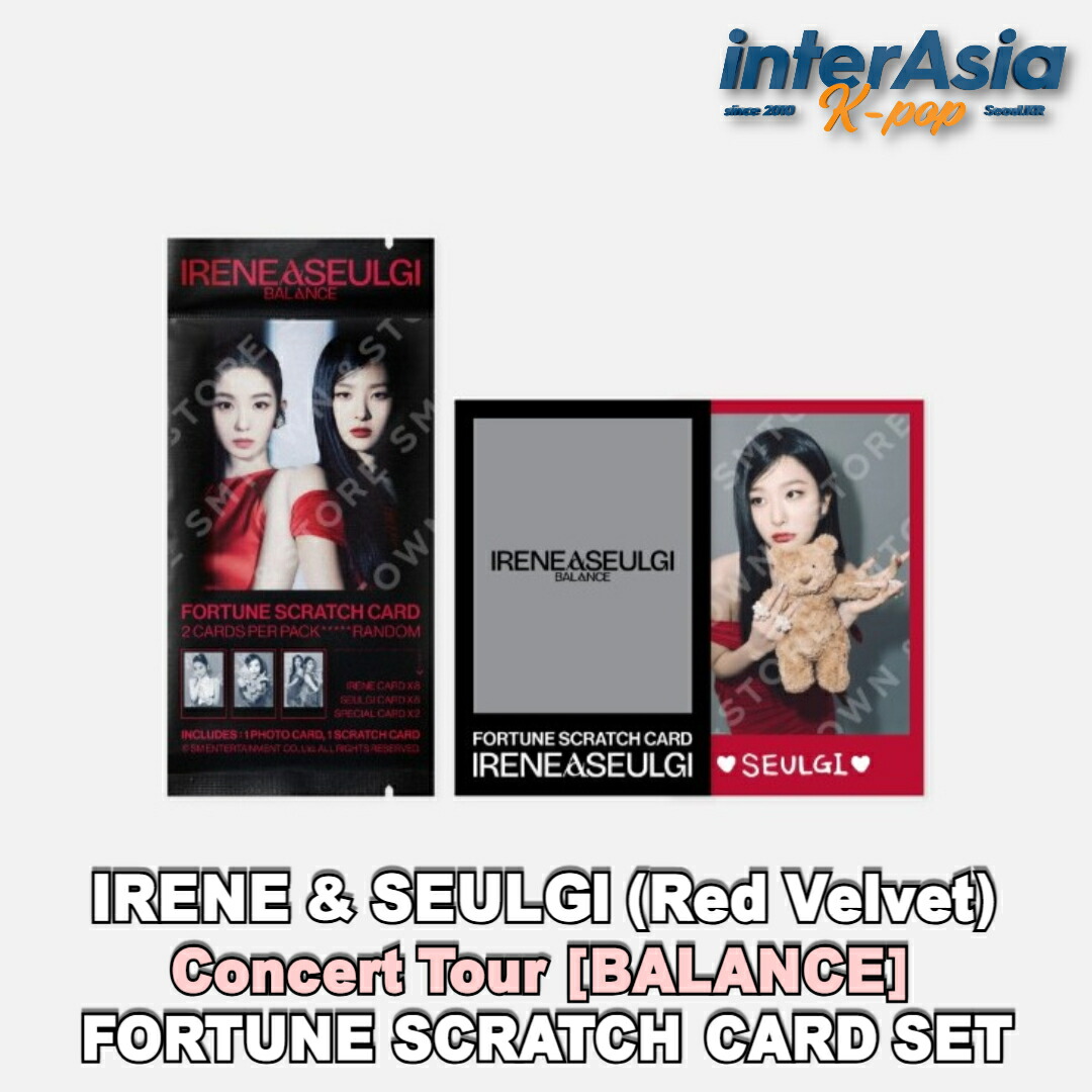 RedVelvet アイリーン スルギ シンガポール 入場特典トレカ 2枚セット Red_Velvet_JP on X: 
