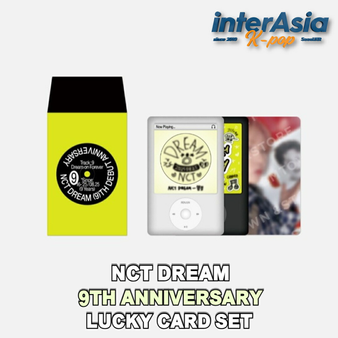 楽天市場】NCT DREAM - 【9TH ANNIVERSARY】 LUCKY CARD SET エヌシー