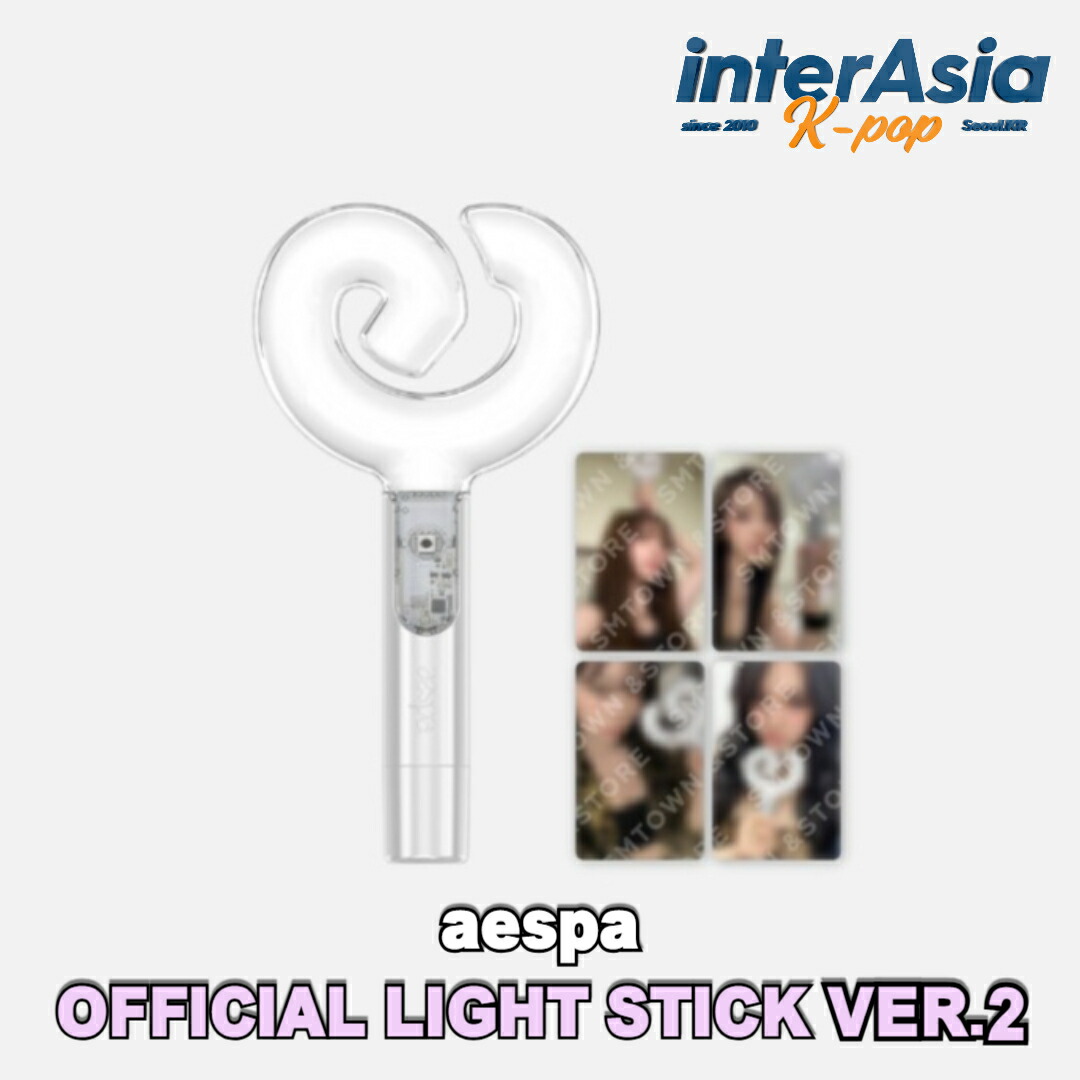 楽天市場】aespa OFFICIAL LIGHT STICK 公式ペンライト / エスパ