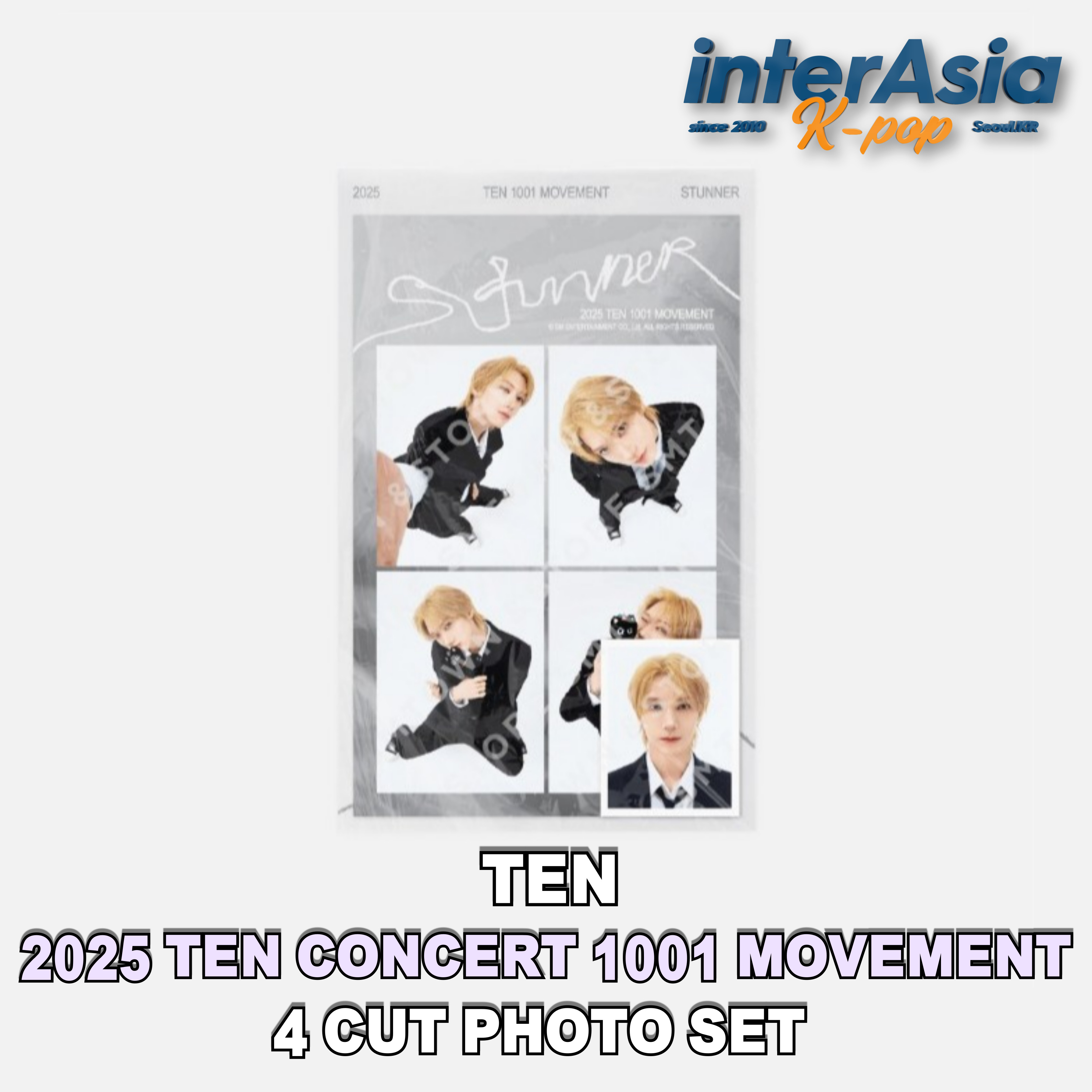 楽天市場】TEN - 【2025 TEN CONCERT 1001 MOVEMENT - STUNNER