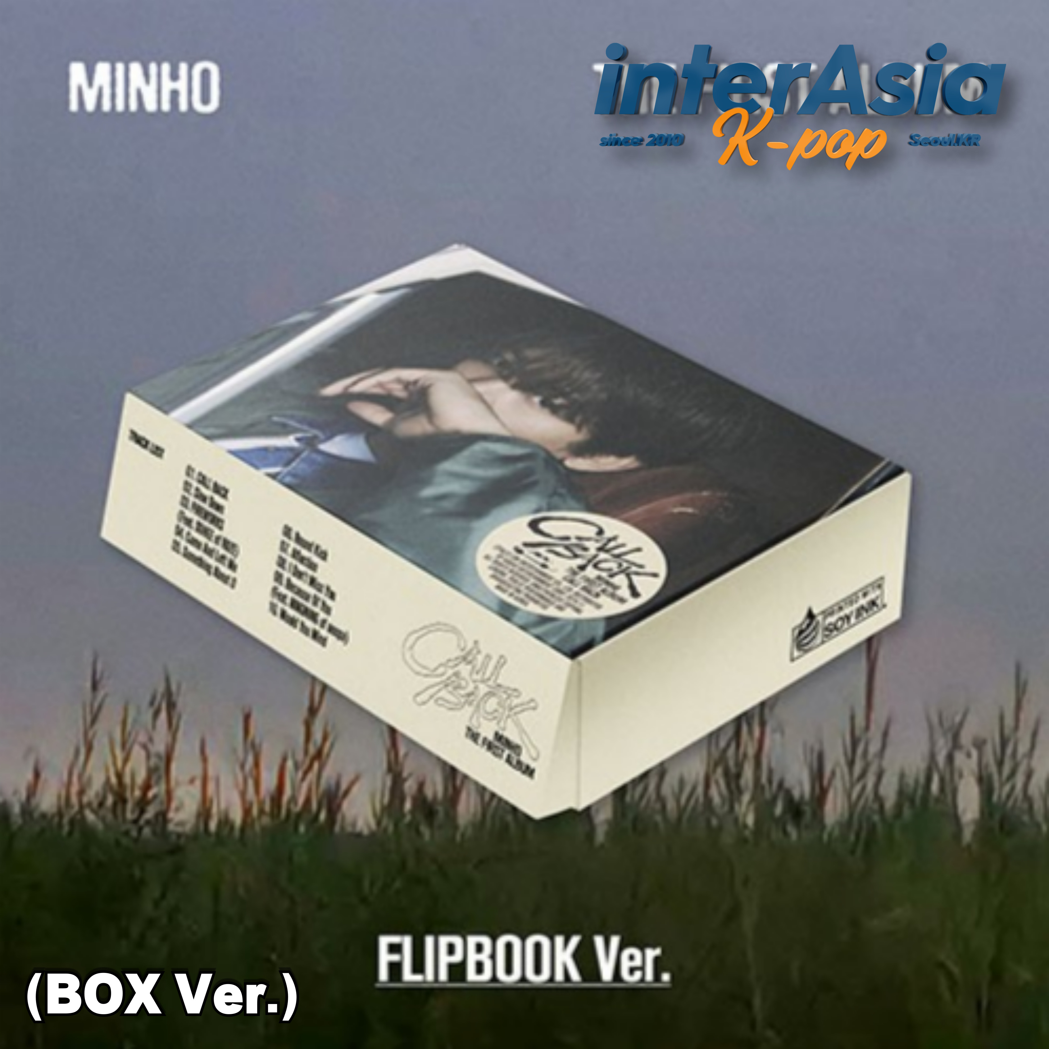 MINHO - THE FIRST ALBUM [CALL BACK] (Flipbook Ver.) ミンホ ミノ チェミンホ Choi Min-ho SHINee シャイニー SMエンターテインメント kpop 韓国盤 送料無料画像