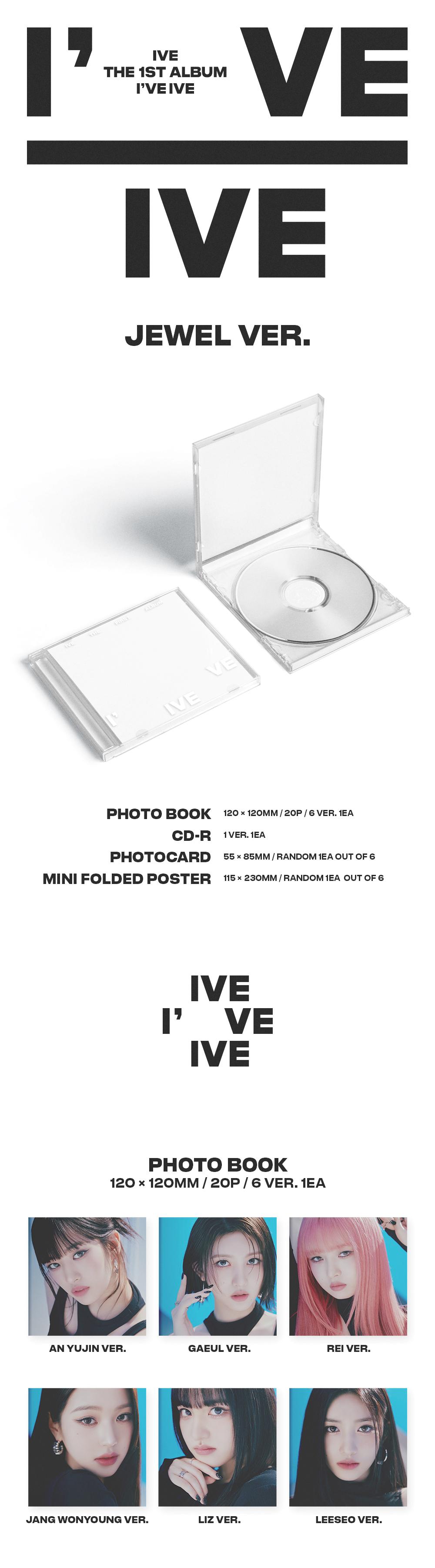 IVE - The 1st Album 「I've IVE」 Jewel ver. アイヴ ユジン