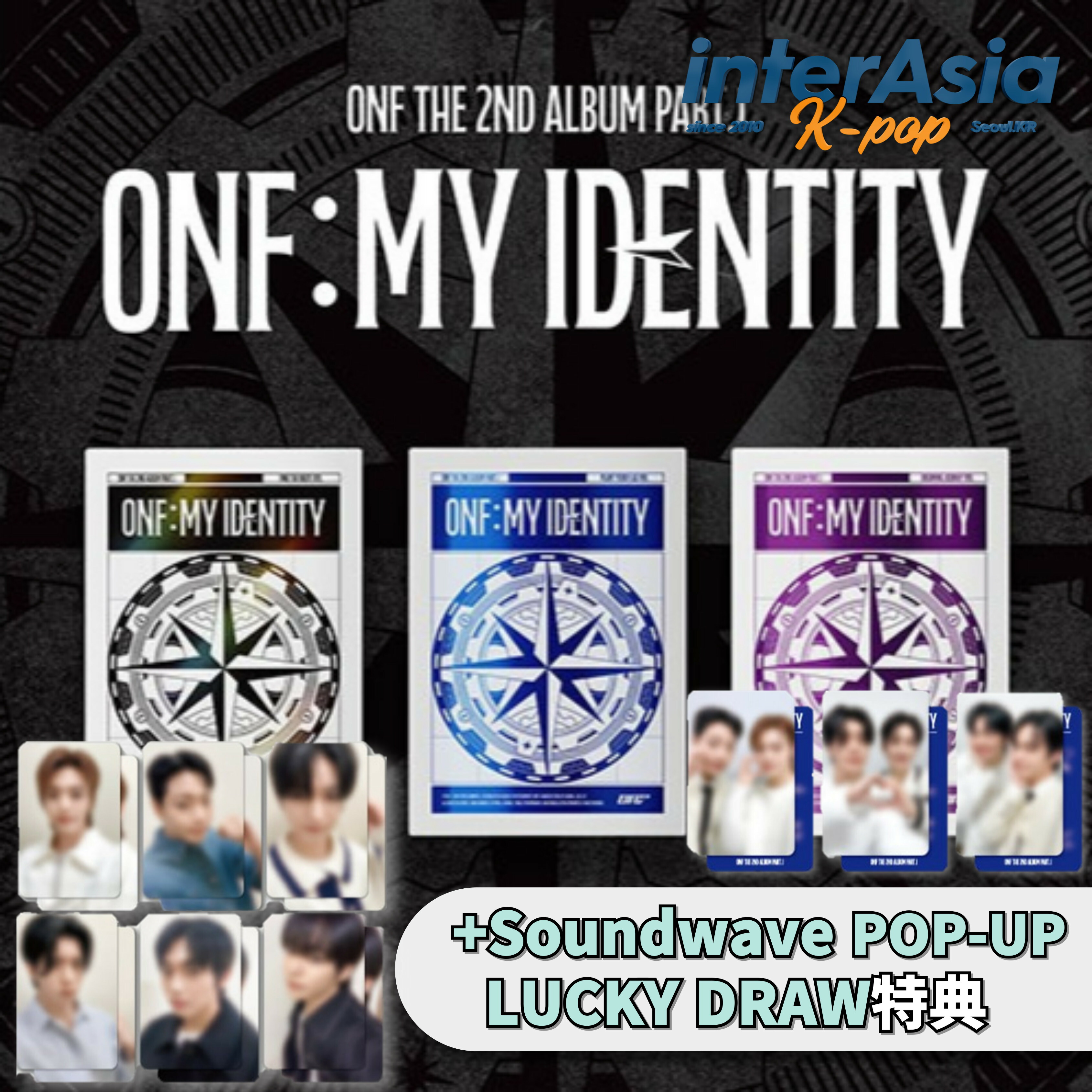 楽天市場】ONF [ ID CARD SET ] 2025 ONF CONCERT THE MAP
