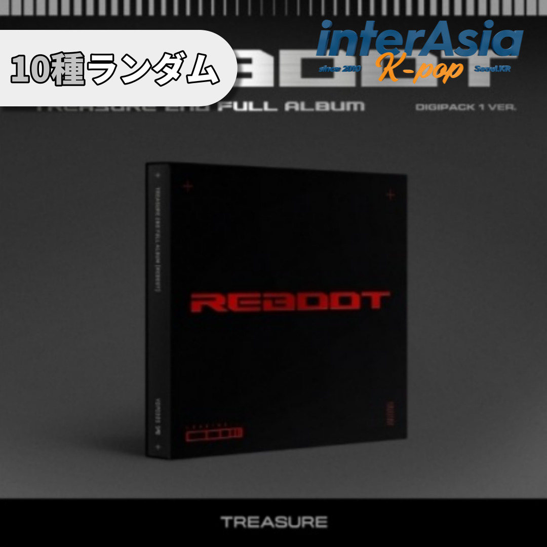 treasure reboot popup ハンドミラー ケース付き 韓国限定 シリアルコード入りポストカード特典付き【韓国盤】REBOOT (CD