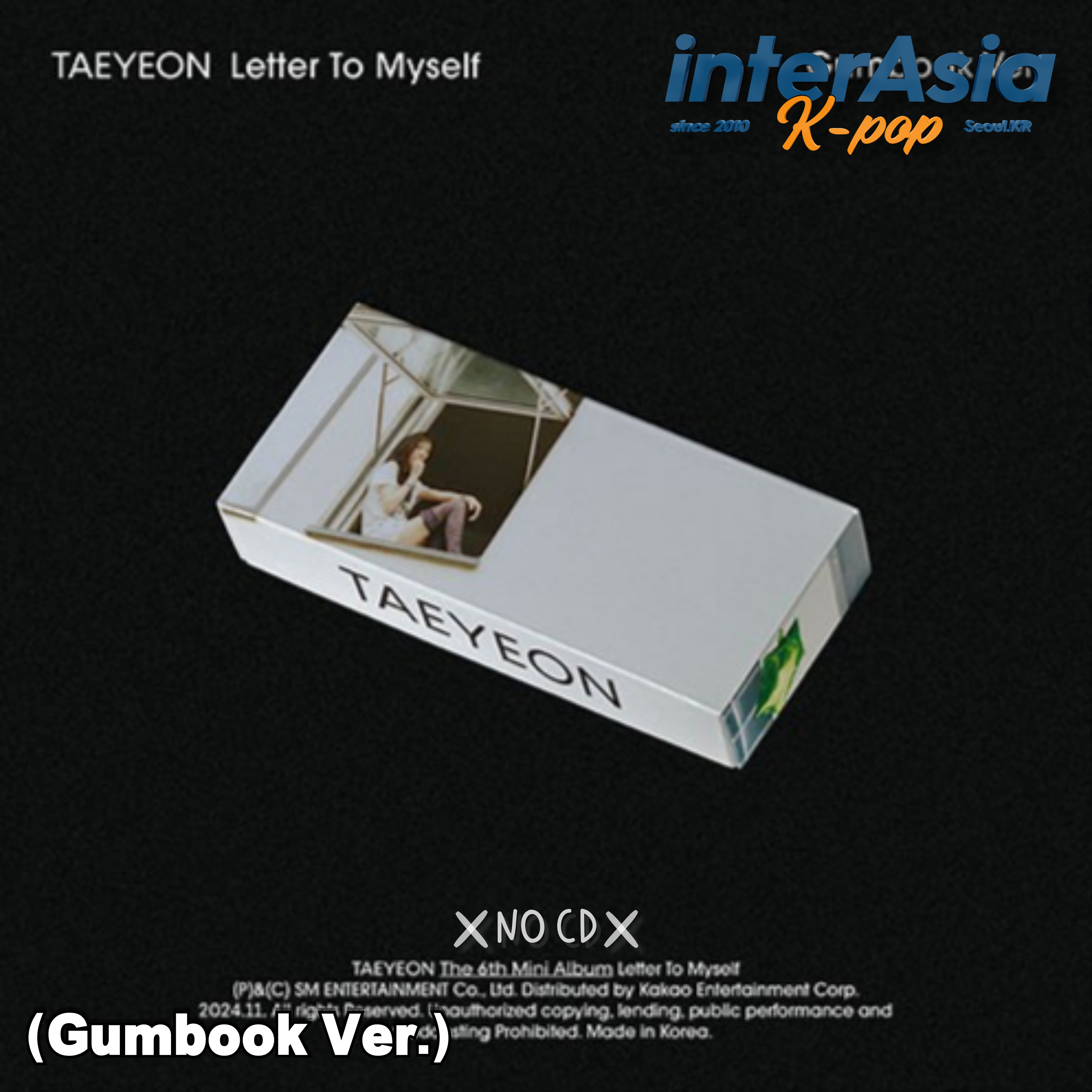 楽天市場】TAEYEON ミニ6集アルバム Letter To Myself 韓国