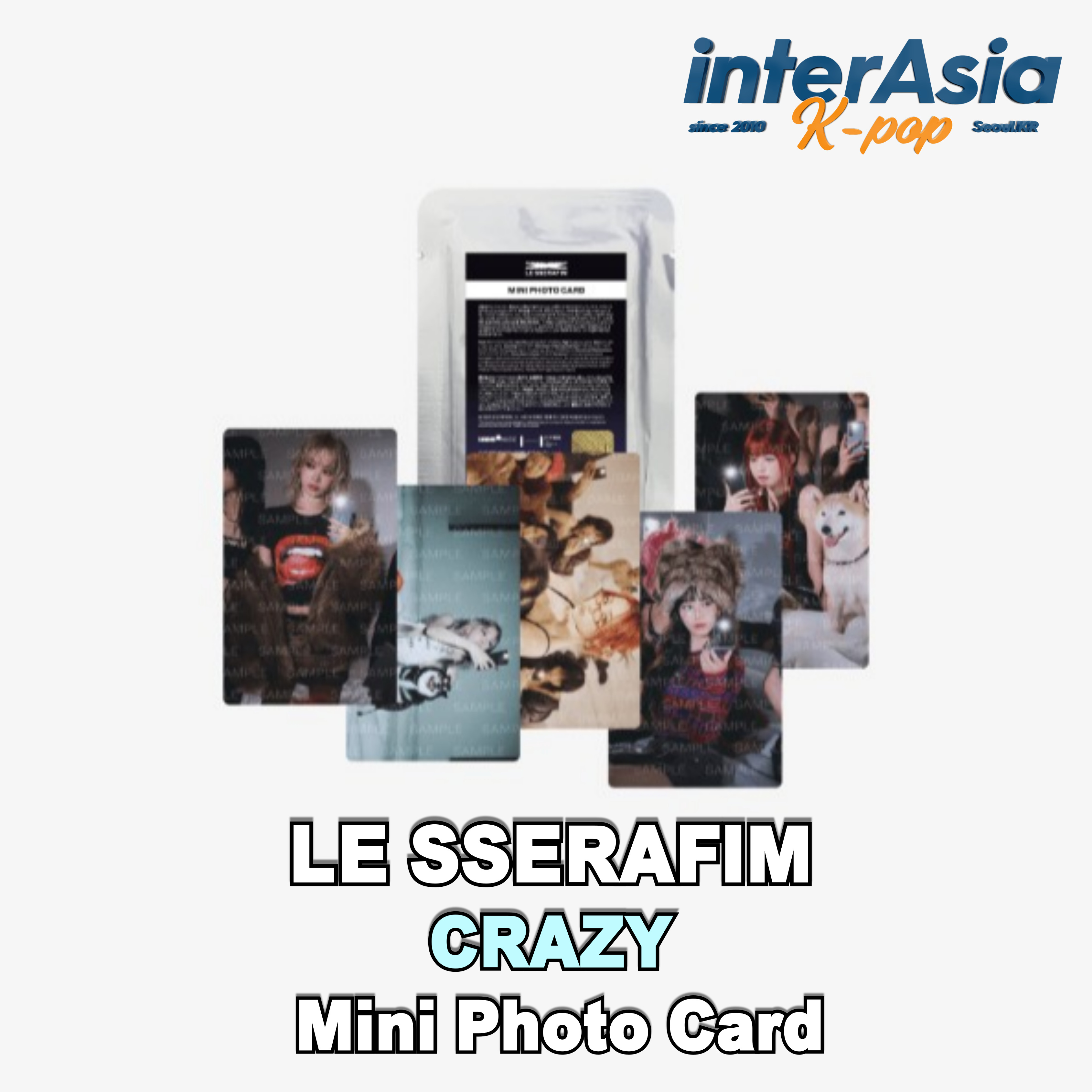 楽天市場】LE SSERAFIM - 4th Mini Album 「CRAZY」 (weverse