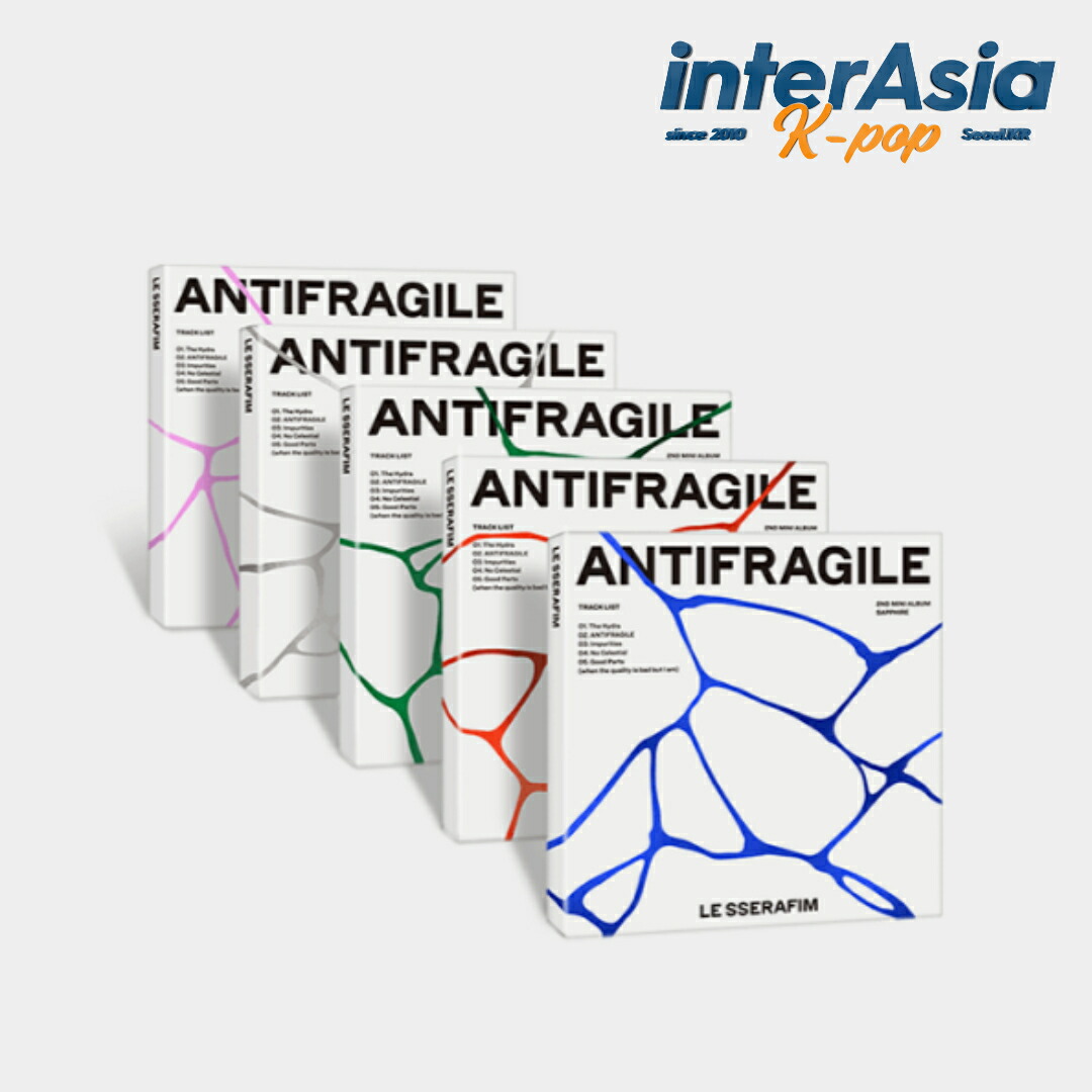 ANTIFRAGILE LESSERAFIM 5形態セット 購入特典専用BOX付 ANTIFRAGILE LESSERAFIM 5形態セット 購入特典専用BOX付 Amazon