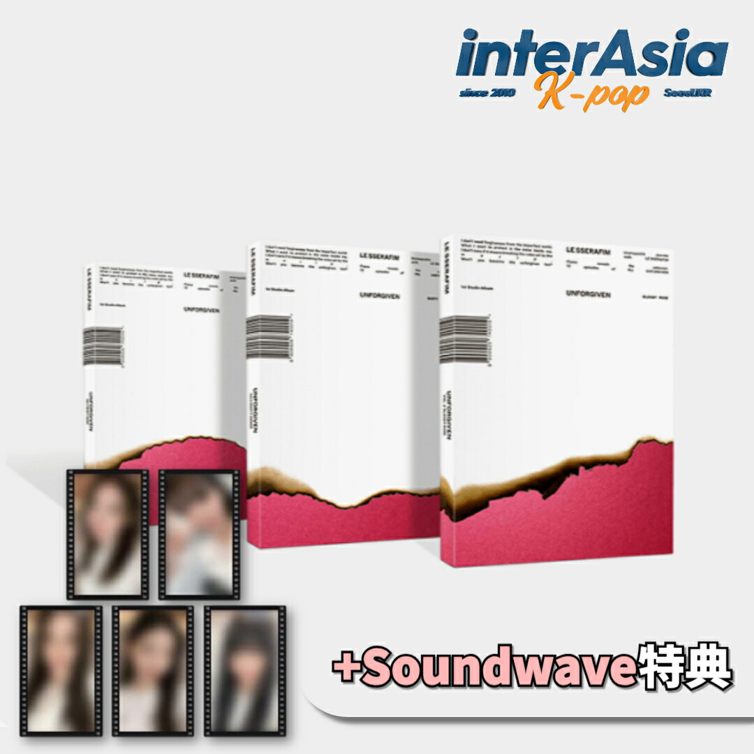 LE SSERAFIM - ルセラフィム UNFORGIVEN SOUNDWAVE セミコンプ LE SSERAFIM (르세라핌) 'UNFORGIVEN (feat. Nile Rodgers, Ado