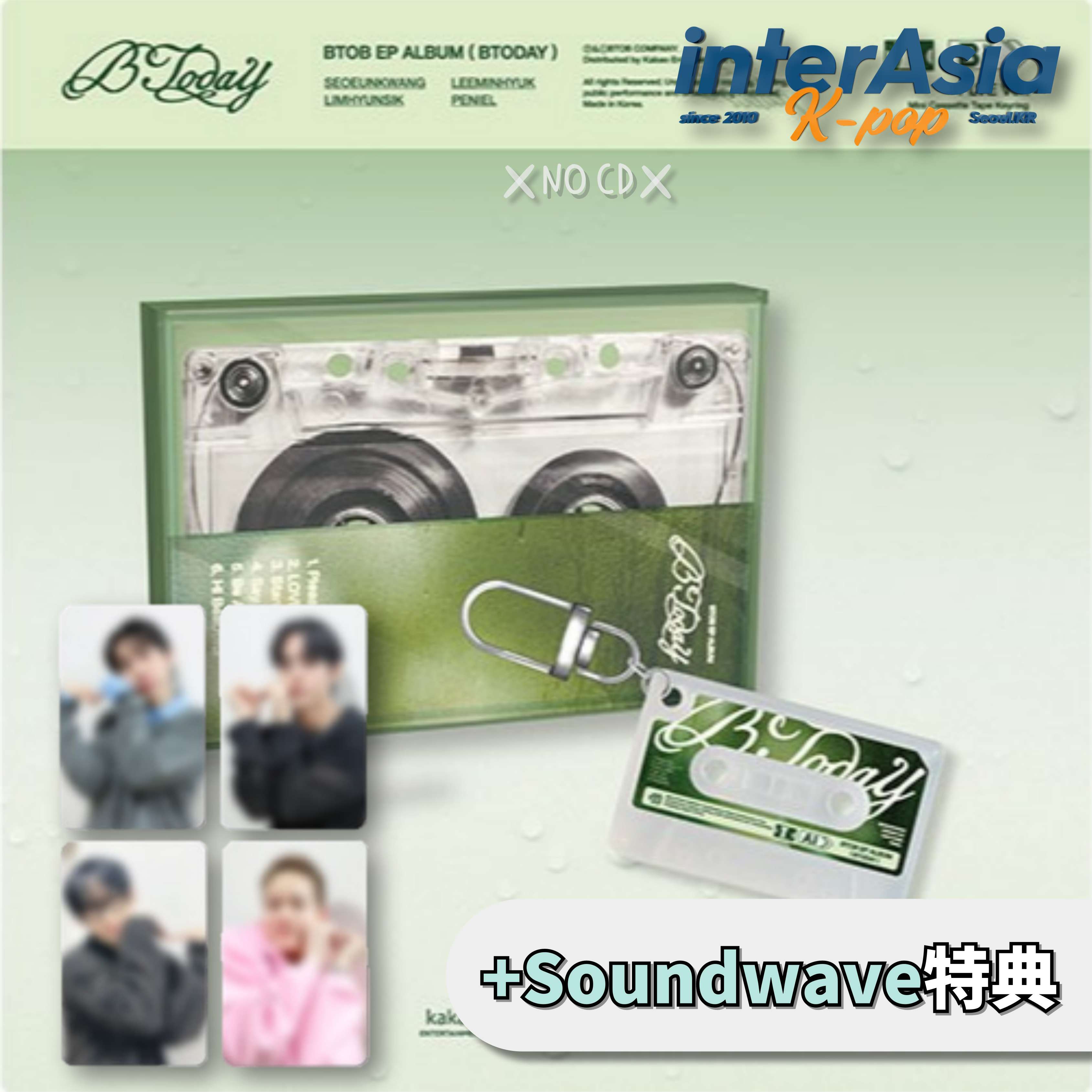 楽天市場】LIMITED EDITION / BTOB - BTODAY / PLVE / BRTOBアルバム