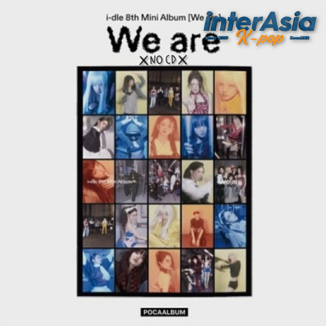 楽天市場】i-dle - 8TH MINI ALBUM 「We are」 ジーアイドゥル